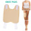 Knee Pain Castor Oil Pack, Adjustable Compress Pad 1