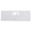 61 Keys Mechanical Keyboard RGB Backlit 2.4G Bluetooth Wired White 12