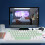 61 Keys Mechanical Keyboard RGB Backlit 2.4G Bluetooth Wired White 14