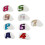Waterproof PU Golf Iron Head Covers Set 2