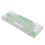 61 Keys Mechanical Keyboard RGB Backlit 2.4G Bluetooth Wired White 15