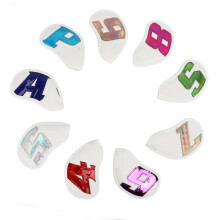 Numbered PU Leather Golf Club Head Covers