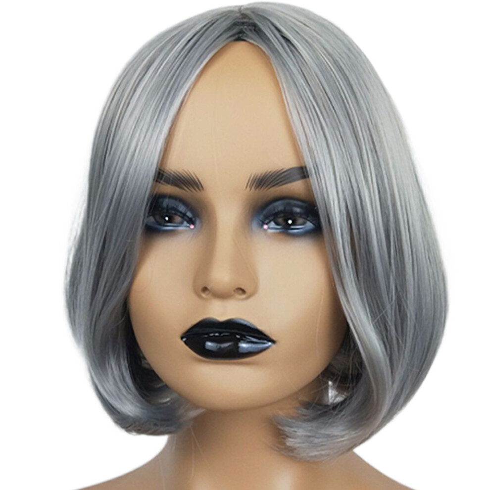 Dachuang Beauty Unisex Fluffy Short Straight Wig For Women Cosplay