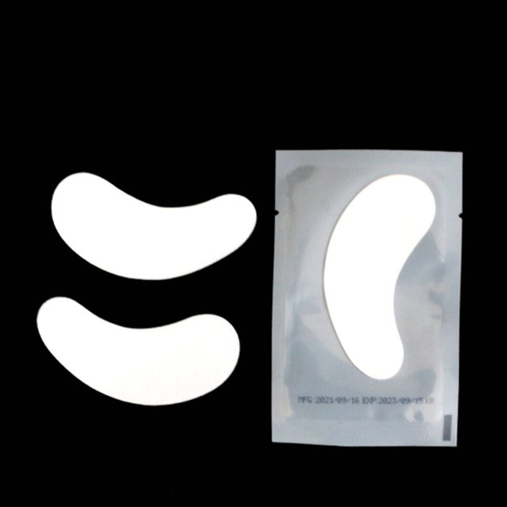 Photos - Facial Cleansing Brush  Hydrogel Eye Patch for Lashes - Soft & Ergonomic(White Bag, Pearlescent Film)