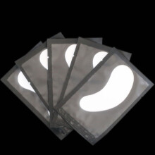 (Black Paste, Pearlescent Film) Hydrogel Eye Patch for Lashes - Soft & Ergonomic