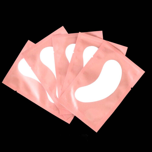 (Powder Paste, Pearlescent Film) Hydrogel Eye Patch for Lashes - Soft & Ergonomic