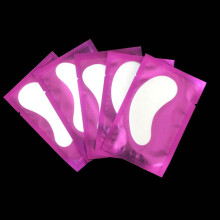 (Purple Paste, Pearlescent Film) Hydrogel Eye Patch for Lashes - Soft & Ergonomic
