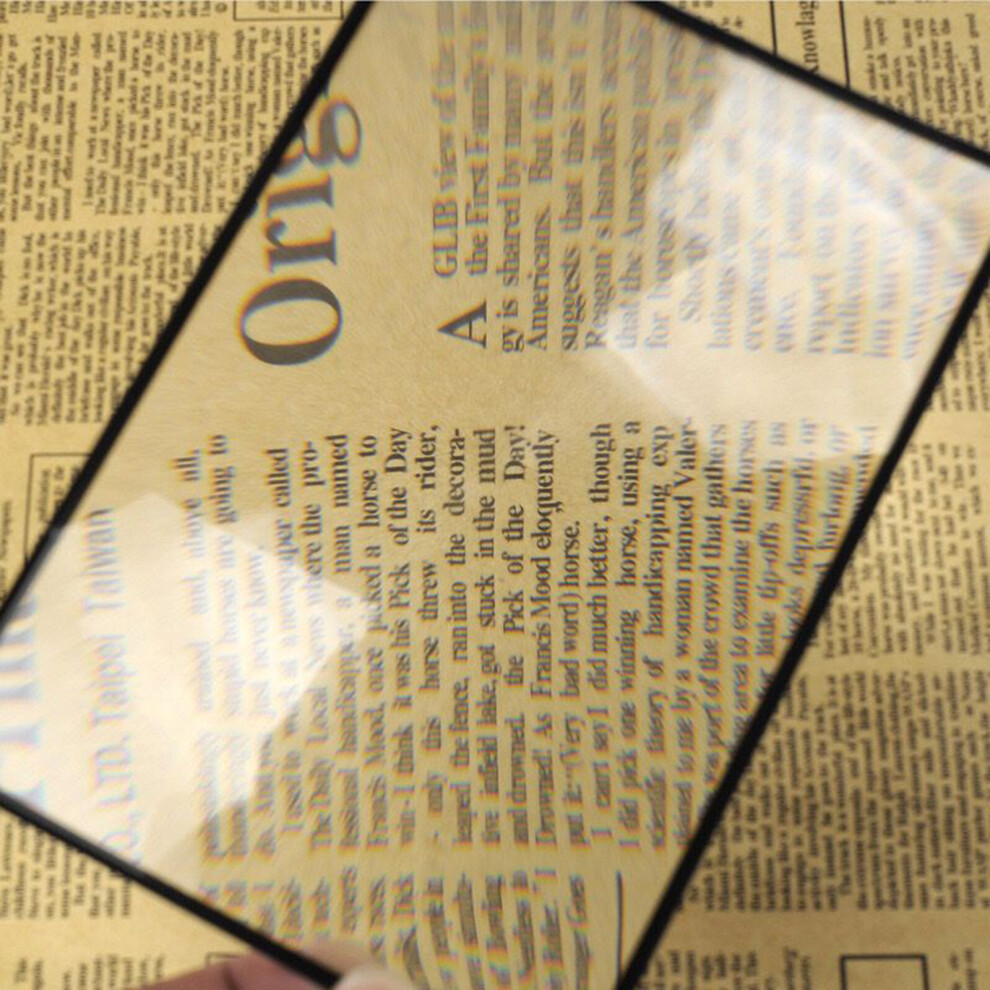 Dachuang Beauty Reading Magnifier Sheet - Fresnel Lens For Small Prints
