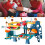 Dinosaur Car Slide Block Rail Toy Gift 1