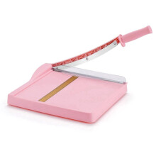 Papiersnijder, Papiersnijder met Beschermer, Snijlengte van 12 Inch voor Karton, Karton, Vinyl (Roze)