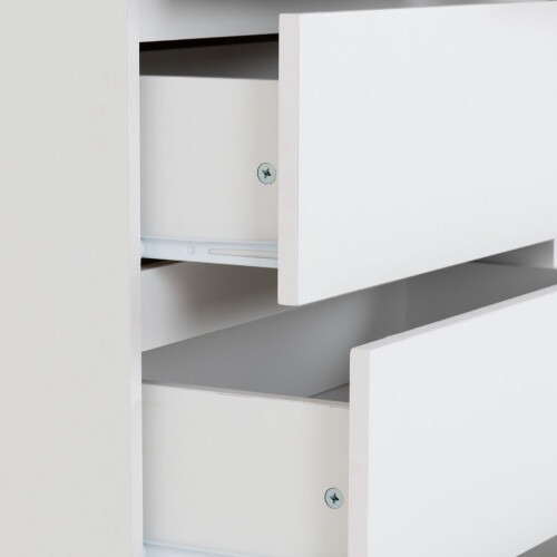 Seconique Malvern 3+2 Drawer Chest White 2