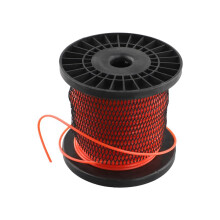 Roll 50m 2.4mm Mowing Nylon Grass Trimmer Rope Brush Cutter Strimmer  Round Brushcutter Trimmer Cord  Wire