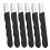 Portable Quick Sharpener, Hand Held Knife Garden Tool Sharpener Stone, Lawn Blade Sharpener (Black,6Pcs) 1