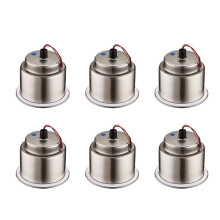 6X Led Porte-Boisson LéGer Led Encastré en Acier Inoxydable Tasse Porte-Boisson Forme de Tasse pour Voiture Bateau