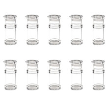 10X Clear Acrylic Soy Sauce Vinegar Olive Oil Bottle BBQ Dispenser Shaker 100Ml