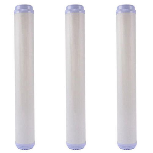 3X 20 Inch Ultrafiltration UF Membrane Filter Elements Flat Mouth Universal Water Purifier Filter Elements
