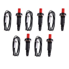 5X Piezo Ignition Set with Cable 1000mm Long Push Button Kitchen Lighters for Gas Stoves Ovens