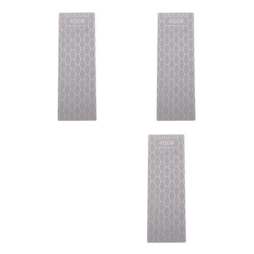 Diamond Sharpening Grinding Stone Whetstone Grit Honeycomb Type 3Pc 400