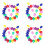 96 Pieces Egg Shaker Set Easter Eggs Maracas Eggs Musical Eggs Plastic Eggs 6 Colors 1