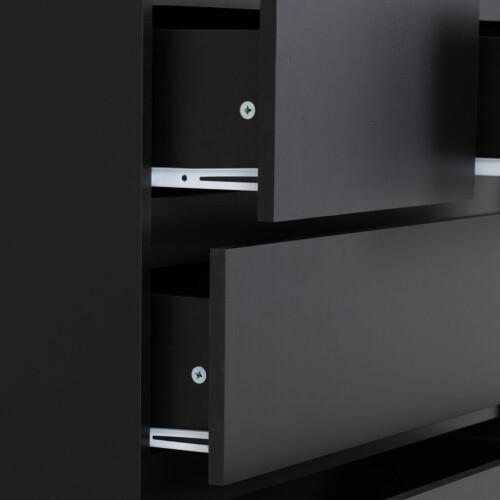 Seconique Malvern 3+2 Drawer Chest Black 2
