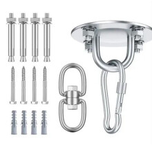 Stainless Steel Air Yoga Fixed Tray Hanging Chair Hook Outdoor Hammock Ceiling Hanging Tray Fixed Buckle