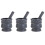 3X Granite Pattern Pestle Set Stone Herb Spice Grinder Solid Grinder Cooking Set 1