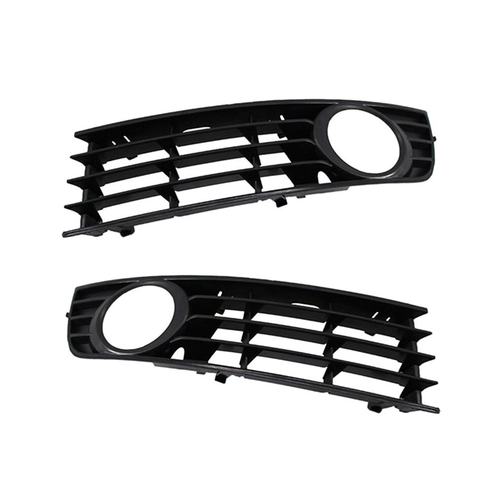 2Pcs Front Fog Lamp Grille Left And Right Car Grille For A4 B6 Sedan Avant Quattro 2001 - 2005 Light 4711052460587