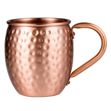 530ML Tazza di Rame Puro Tazza di Moscow Mule Tazza di Tamburo Tazza di Cocktail Tazza di Rame Puro Ristorante Bar Tazza di Bevanda Fredda, A