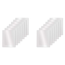 Klares, Flexibles Kunststoff-Schneidebrett-Matten-Set, Mattes, Klares Küchen-Schneidebrett, Klare Matten, 17,5 x 12 Zoll, 14Er-Set