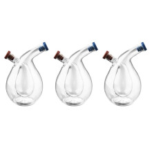 3X Dispenser di Olio in Due in Cucina Dispenser di Olio in Aceto di Design