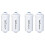 4 Pcs Replacement Fluoride Water Filter K5366 Compatible with Gravity Water Filtering System Purification Elements 1