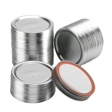 98 Count 70mm Regular Mouth Canning Lids for and Kerr Canning Lids - Split-Type Metal Jar Lids for Canning