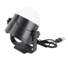Lebendige Sprachsteuerung LED-Disco-Kugel, 5V USB, 100mm