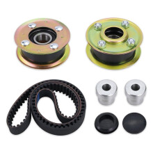 131-4529 125-2532 Mower Idler Pulley & 120-3335 Synchronous Deck Belt Kit Fit for Toro 30inch Deck Mower