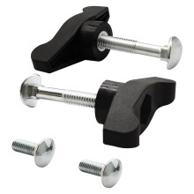 Pièces de Rechange Boulons Universels pour Poignée en T 4 Boulons 2 Poignées pour la Plupart des Tondeuses à Gazon et Souffleuses à Neige