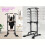 Foldable 10-Level Pull Up Tower – Pull Up Bar & Push Knee Raise Station(Black) 5