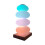 Bedroom Bedside Table Decorative Light DIY Color Changing Table Lamp RGB 16 Color LED Light Touch  Multi Steplight 1