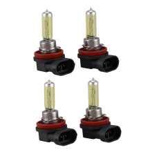 4 Stueck 12V 55W H11 3000K Super Gelb Auto Nebelscheinwerfer Lampe Birne