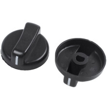 10 PCS Kitchen Black Plastic Gas Stove Cooker Control Knobs