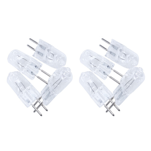 8x 220V 35W G5, 3 pin power supply dual halogen bulb warm white
