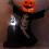 Inflatable Pumpkin Skeleton Halloween Yard Decor -  8FT 6