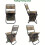 Foldable Camping Chair with Cooler Bag 3