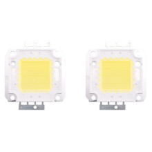 2X Haute Puissance 30W LED Puce Lumiere Lampe Ampoule DIY Blanc 2200LM 6500K