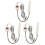 3X 20 LED 220V Sewing Machines Working Lamp Magnetic Type LED Light 1