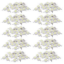 200 Pcs Haute Puissance 2 Broches 3W LED Emetteur de Lumiere 170-190 Lm 6000K