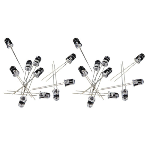 20Pcs 5mm IR LED Infrarouge Light Emitting Diode