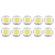 10X LED Chip 100W 7500LM White Light Bulb Lamp Spotlight High Power Integrated DIY