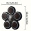 Wall-Mounted Electronic Boxing Training Pad with Dynamic Rhythms(Black) 3