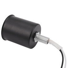 2X E27 Ceramic Screw Base Round LED Light Bulb Lamp Socket Holder Adapter Metal Lamp Holder with Wire Black