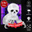 Halloween Inflatable Skull with LED Flying Skeleton 5